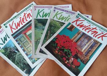Czasopismo Kwietnik kilka egz.z 1995 i 1996r.