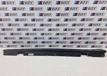 BMW 3 E90 E91 LISTWA OSŁONA PROGU NAKŁADKA LEWA 475 BLACK SAPHIRE