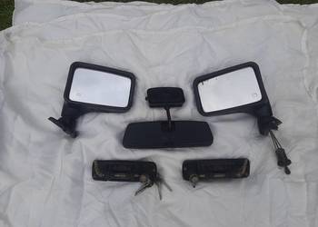 FIAT 127 SPORT 3 lusterka, klamki