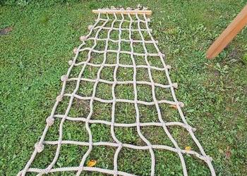 Siatka Wspinaczkowa Linowa na Plac Zabaw/ Ozdoba