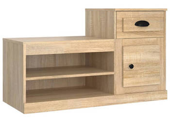 Szafka na buty dąb sonoma 100x42x60cm materiał drewnopochodny WM-816419