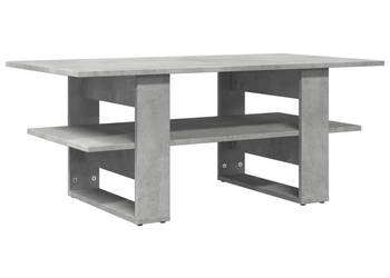 Stolik kawowy szarość betonu 102x55x42 cm WM-823265