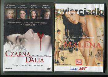 Czarna Dalia , Malena 2 filmy na DVD
