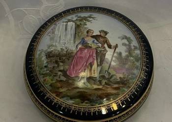 Porcelanowe puzderko Limoges