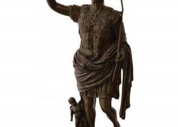 August z Prima Porta - Cesarz - Figura Rzeźba z Brązu - Dekoracja