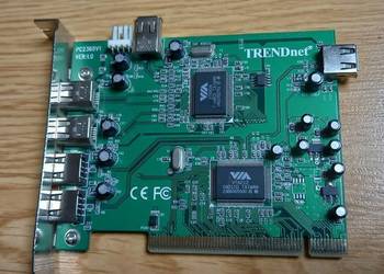 6-Port USB 2.0. / FireWire 1394 , VIA VT6306 VT6212