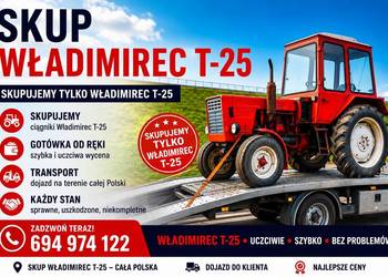 Ciągnik rolniczy Władimirec T-25 każdy stan cała