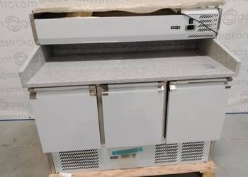 Stół chłodniczy do pizzy z nadstawką 3-drzwiowy Yato YG-05305