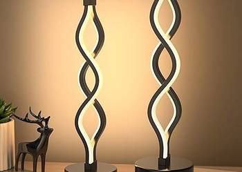 Lampka stołowa LED USB spirala