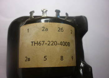 Transformator TN67-220-400v