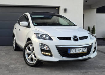 Mazda CX-7 Bezwypadkowy 4x4 kamera *xenon* skóry *zarejestrowana* po serwi…