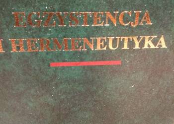 Egzystencja i hermeneutyka książka kolekcje Bródno