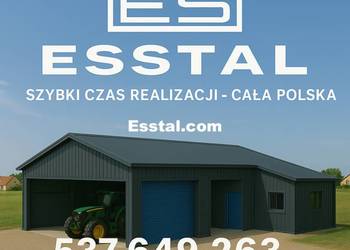 Hala Grafitowa | Schowek - GARAŻ BLASZANY | Wiata Garażowa|  – ESSTAL-
