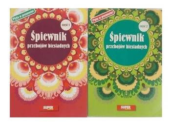 Śpiewnik przebojów biesiadnych część 1i 2 Kubik