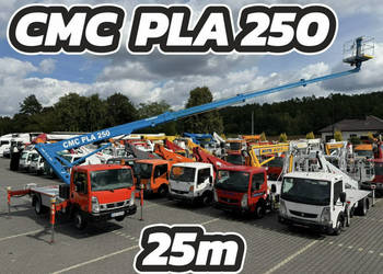 Nissan Cabstar Podnośnik Koszowy 25m CMC PLA 250 Zwyżka Pilot Wumag GSR Mu…
