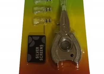 Metalowa Fajka Coney z Otwieraczem - Zestaw 11 cm