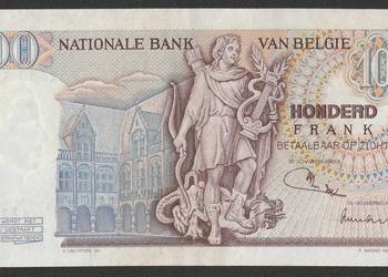 BELGIA 100 FRANK 1971 - LOMBARD - STAN UNC -