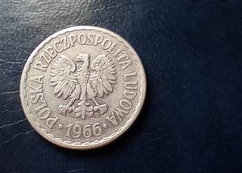 Stare monety 1 złoty 1966 Polska / 2