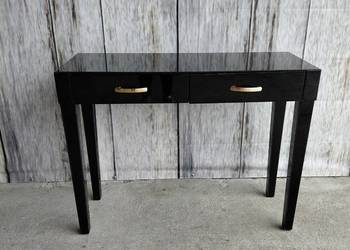 konsolka , czarna , połysk / 488