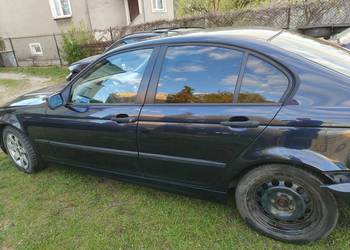 Bmw e46 sedan drzwi tylne lewe orientblau metallic