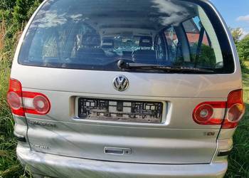 VW SHARAN 05r LIFT SREBRNA KLAPA BAGAŻNIKA POKRYWA KOMPLETNA BLENDA SZYBA