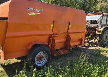Paszowóz poziomy seko samurai 450/110 wóz paszowy
