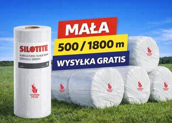 Folia na baloty sianokiszonkę WYSYŁKA GRATIS MAŁA 500/1800 m