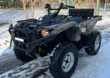 Yamaha Grizzly 550 Fi EPS 2008r. CAMO HOMOLOGACJA WYCIĄGARKA DOPOSAŻONY