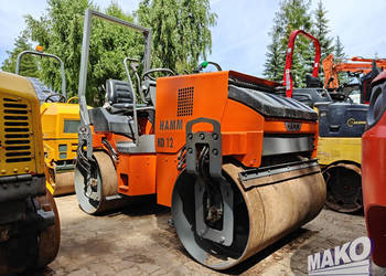 Walec dwubębnowy HAMM HD12 VV przegubowy tandem Ammann Bomag Terex Dynapac