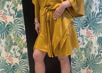 Letnia sukienka nietoperz oversize