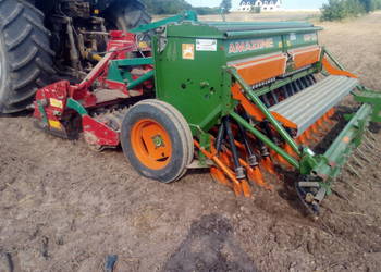 siewnik amazone D 9 special 30 brona aktywna wirowa kverneland