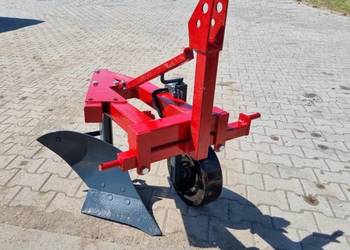 Mocny Pług zagonowy do mini traktorka 1, 2 skibowy