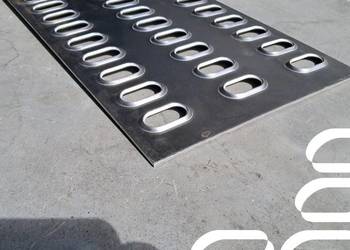 Blacha ALUMINIOWA LOHR 30 cm laweta najazd pomoc drogowa platforma