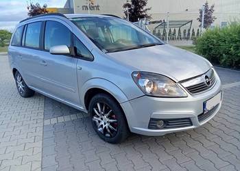 Opel    Zafira      7 foteli ,  1.6 benz.