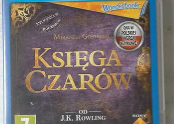 Księga czarów J. K.Rowling + książka czarów PlayStation