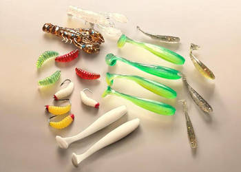 Zestaw Rippery Raczki gumowe 3.5 cm do 6 cm