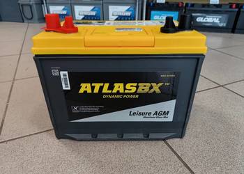 Akumulator  75Ah 900A(CA) Leisure AGM L+ ATLAS BX Szczecin
