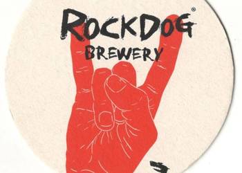 Rockdog - podstawka do piwa. Nr. 1.