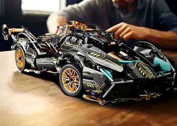 Klocki techniczne 1690 elementów jak lego