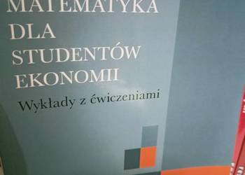 Matematyka dla studentów ekonomii najtańsze podręczniki Prag