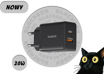 [NOWY] Ładowarka Baseus Fast Charging 20W USB-C/USB-A