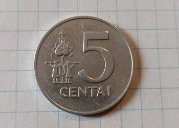 5 CENTAI 1991 ROK - LITWA