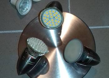 Lampa kinkiet LED 3 ramienny stal nierdzewna