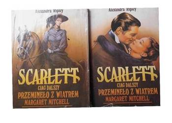 Scarlett ciąg dalszy PRZEMINĘŁO Z WIATREM 2 TOMY