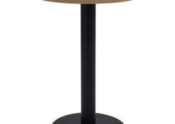 vidaXL Stolik bistro, jasnobrązowy, 60 cm, MDF(286421)