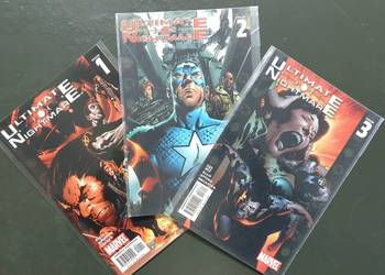 Ultimate Nightmare - zestaw 3 komiksów Marvel USA