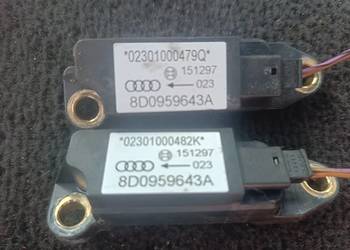 Czujniki Uderzenia Bocznego Z Wtyczkami 8D0959643A Audi A4 B5 (a-35)(2szt)