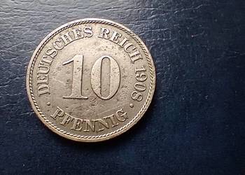 Stare monety 10 fenig 1908 A Niemcy /2