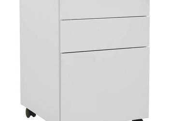 vidaXL Mobilna szafka kartotekowa, jasnoszara, 39x45x60 cm(SKU:335979)