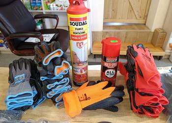 Rękawice BHP  / WAMPIRKI / ZIMOWE / NITRYLOWE